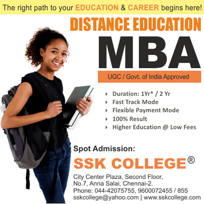 Distance Education for MBA in India